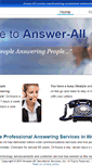 Mobile Screenshot of answerall.com